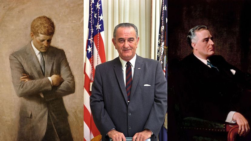 JFK, LBJ, and FDR