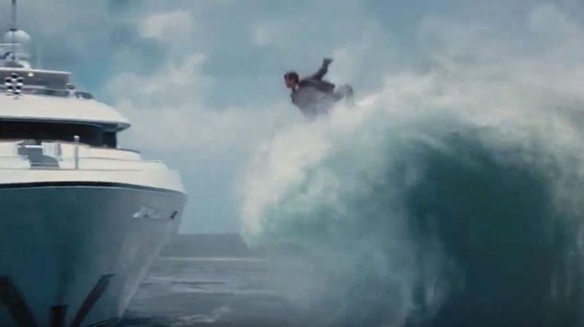 Percy Jackson Surfing