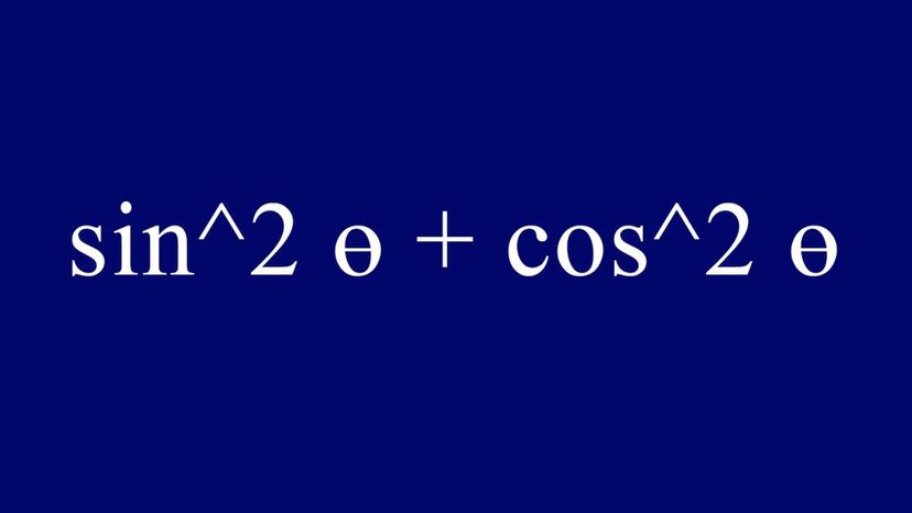 sin^2 Éµ + cos^2 Éµ + = 1