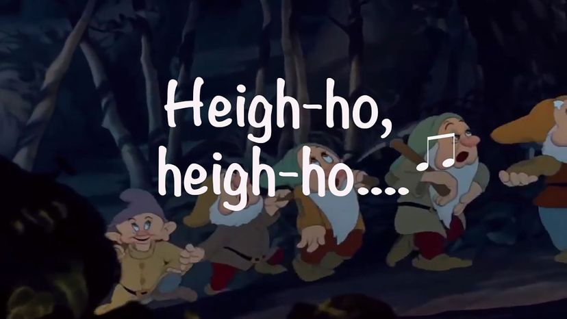 Snow White and the Seven Dwarfs Heigh Ho