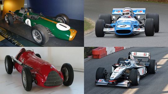 Can You Name the Formula One World Champion from Just a Photo of Their Race Car?