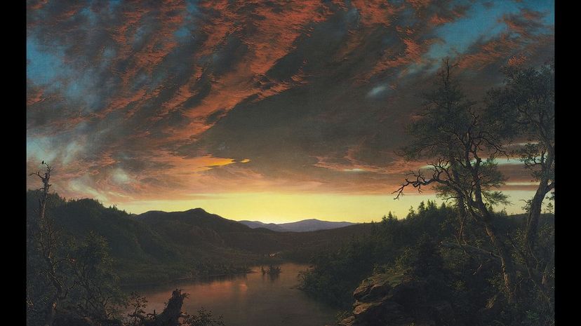 38 Frederic Church Twilight in the Wilderness