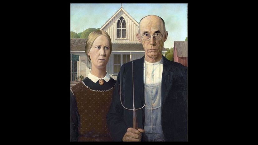 American Gothic- Grant Wood