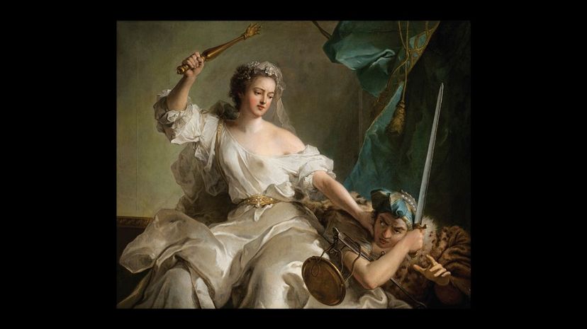 Justice Punishing Injustice by Jean-Marc Nattier