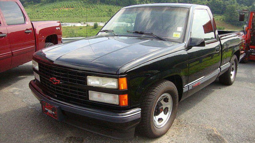 The 1990 Chevrolet 454 SS truck featured a measly 100 foot pound of torque.