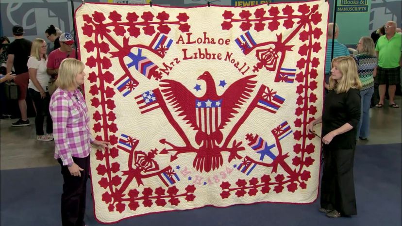 1894 Hawaiian Mission Quilt ($9,000 - $10,000 Retail) (Episode #2110)