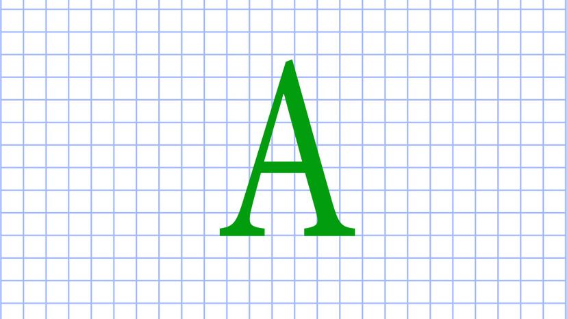 area (A)