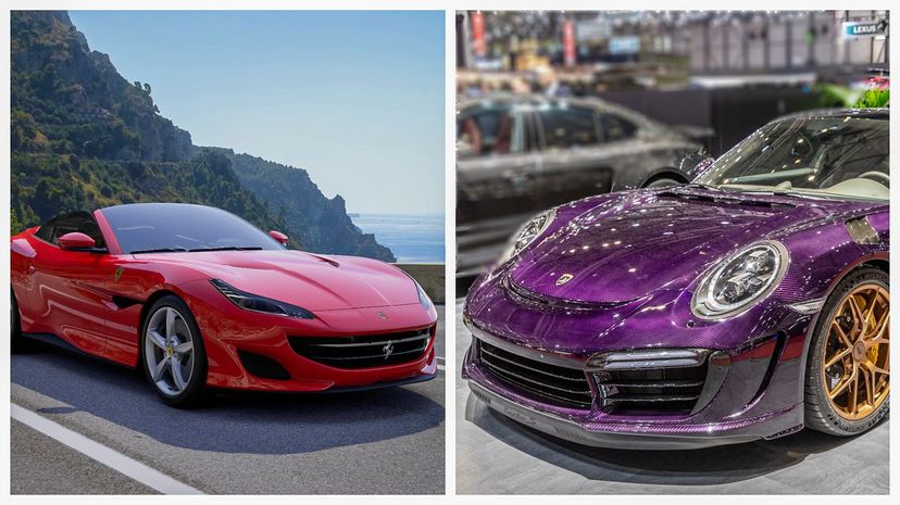 Q33-2019 Ferrari Portofino _ 2019 Porsche 911 Turbo S