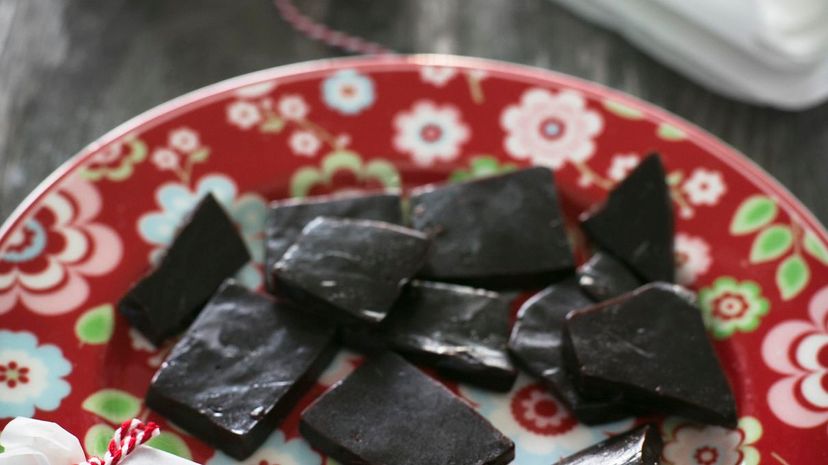 Homemade Christmas caramel