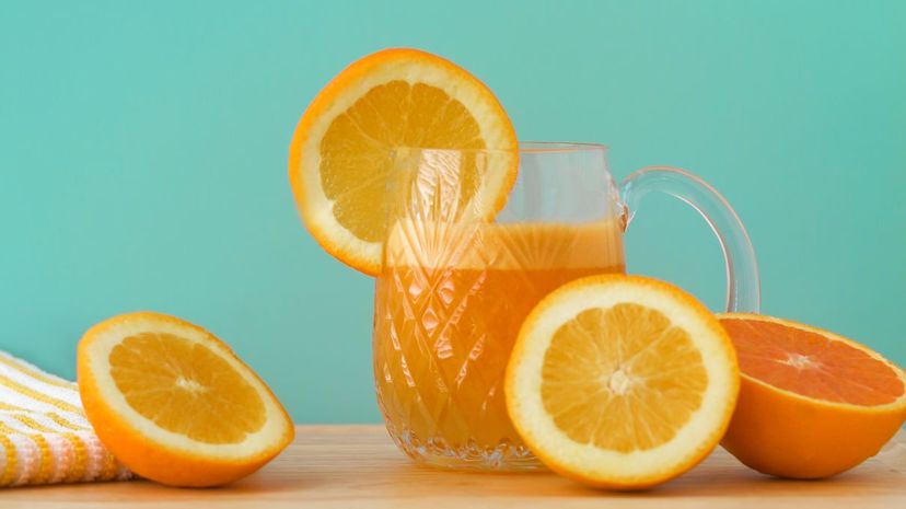 6 orange juice