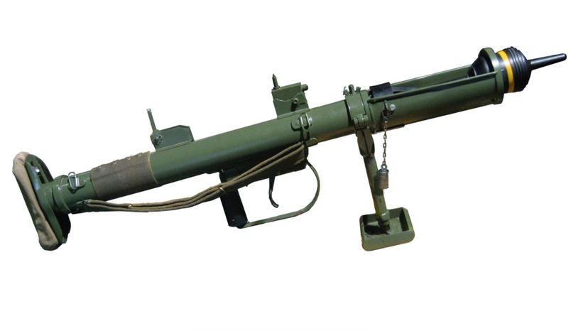 PIAT man-portable anti-tank weapon