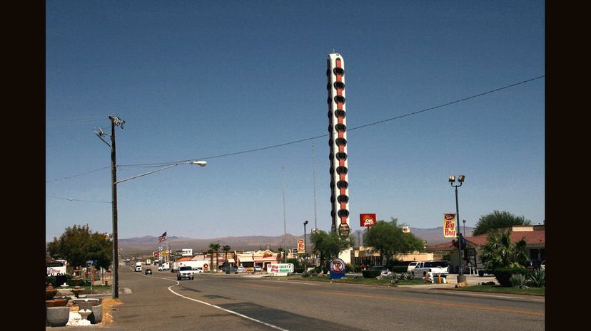 world's tallest thermometer