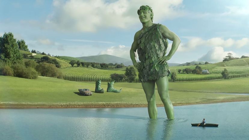 Ho, ho, ho Jolly Green Giant  Green Giant