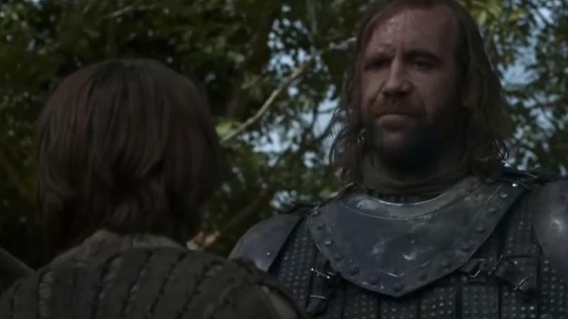 Sandor and Arya