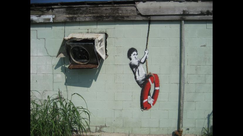 Banksy's &quot;Swinger&quot;