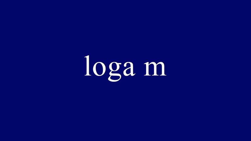 loga m = logb m(logb a)