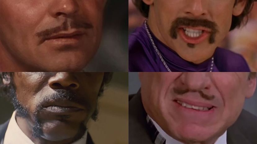 Can You Identify the Men Behind the Most Legendary Mustaches in Film?