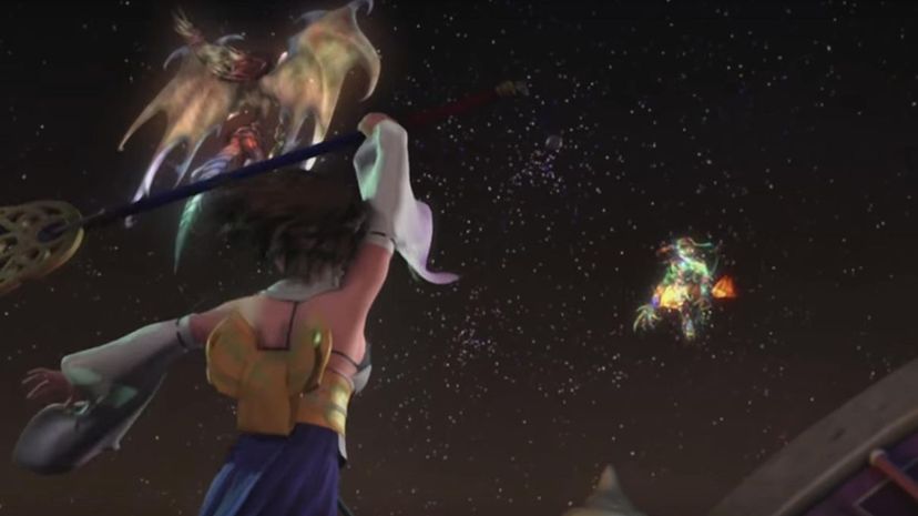 Final Fantasy Yuna Fight