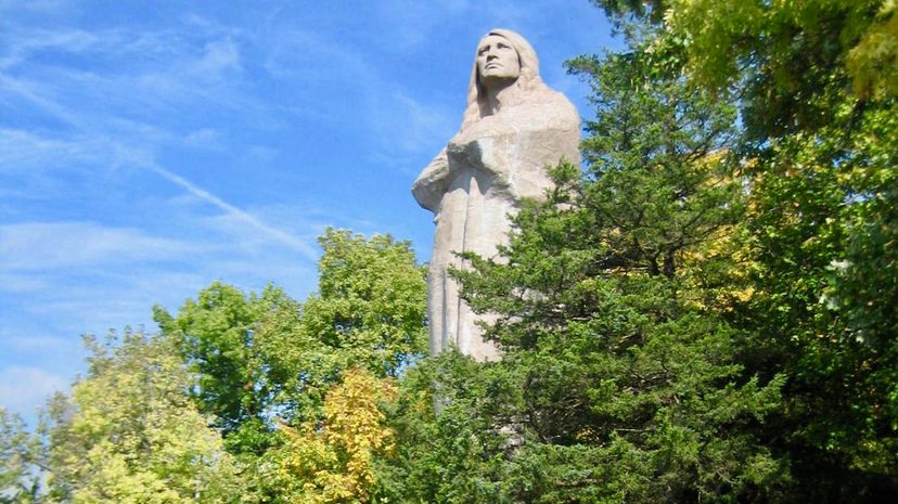 Black Hawk Statue, Illinois copy