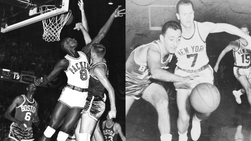 Bill Russell and Bob Cousy