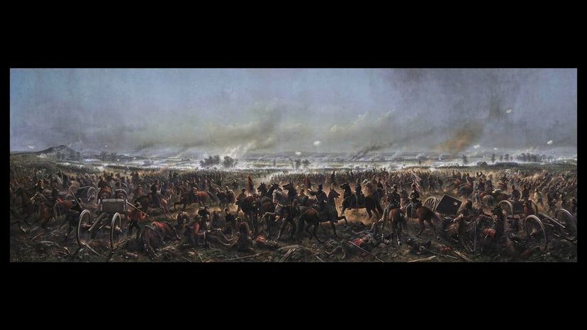 The Battle of Gettysburg- Repulse of Longstreet's Assault, July 3, 1863 by James Walker