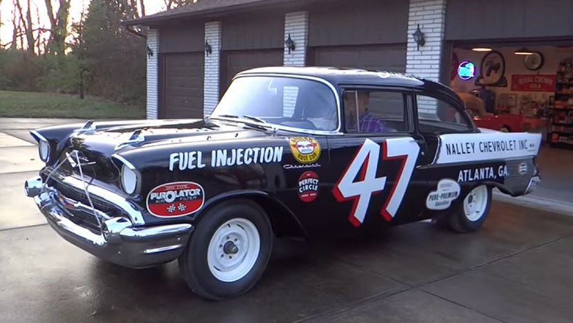 Buck Baker's 1957 Chevrolet 150 Black Widow