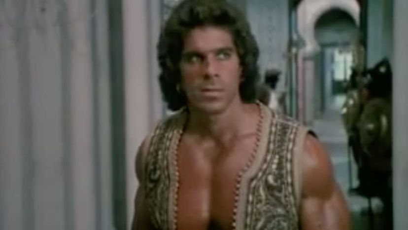 Movie- Sinbad of the Seven Seas (1989 - Cannon Films); Athlete- Lou Ferrigno