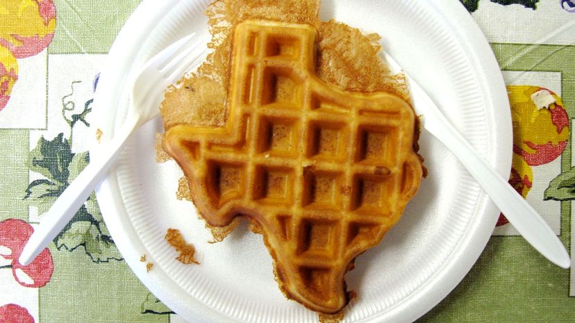 Waffle, texas sized