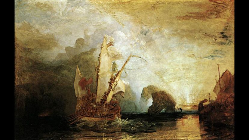 &quot;Ulysses Deriding Polyphemus&quot; by Joseph Mallord William Turner
