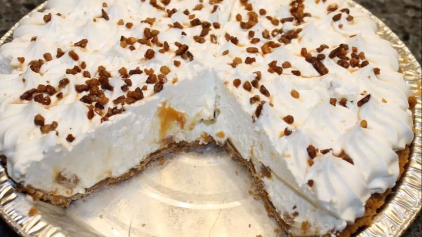 Vanilla caramel pie