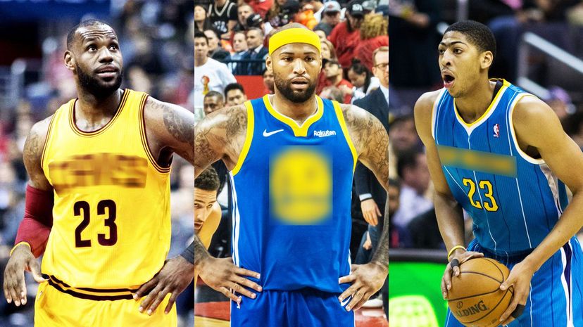 LeBron James, DeMarcus Cousins, Anthony Davis