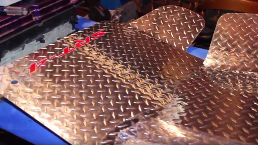 36 Chrome aluminum mats