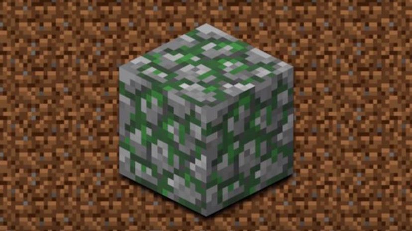 Mossy Cobblestone Minecraft