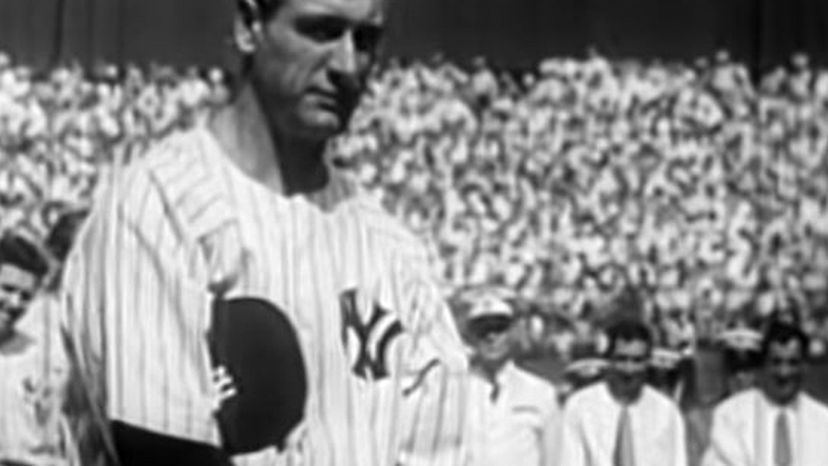 Lou Gehrig Luckiest Man speech