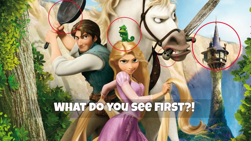 Your Personality is revealed by what you notice first in these Disney images!