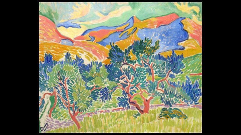 Mountains at Collioure- Andre Derain