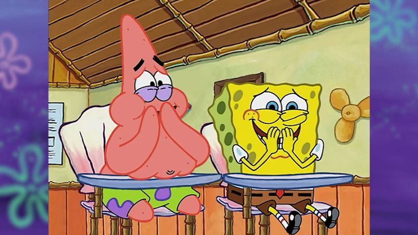 SpongeBob and Patrick