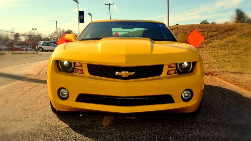 22 Yellow Chevy