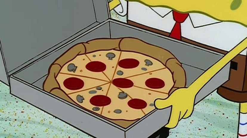 35 - spongebob squarepants Krusty Krab pizza