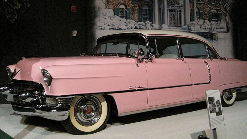 Pink Cadillac of Elvis Presley