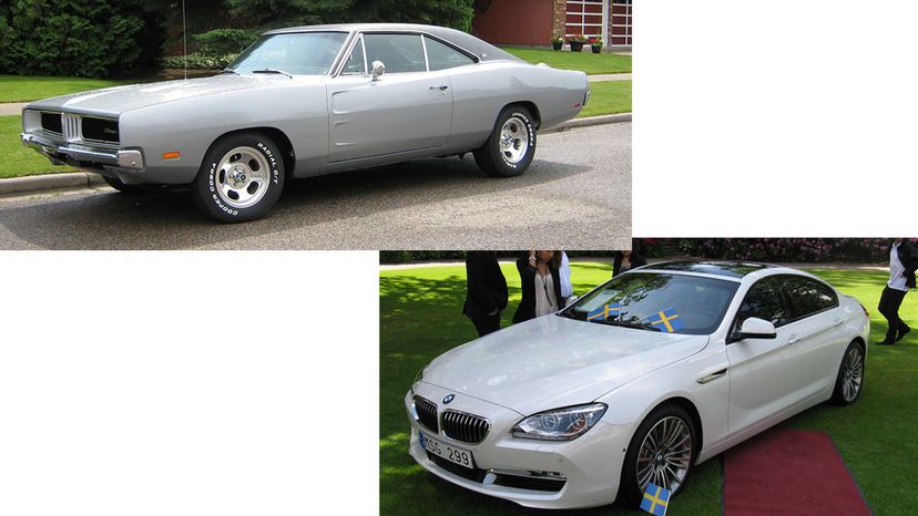 1969 DOdge Charger or BMW 640i