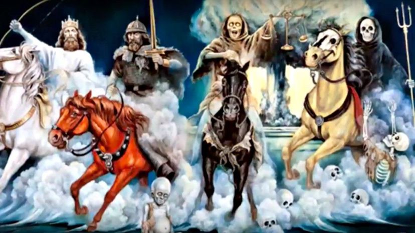 Which of the Four Horsemen of the Apocalypse are you?