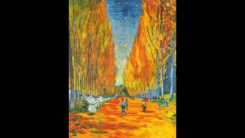 L'Allee des Alyscamps, Vincent van Gogh