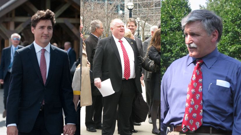 Justin Trudeau, Rob Ford, and Romeo Dallaire