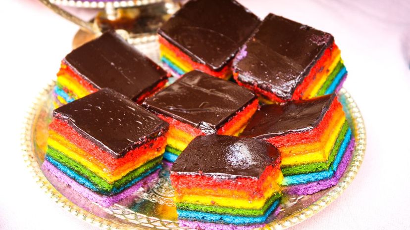 Rainbow cookie