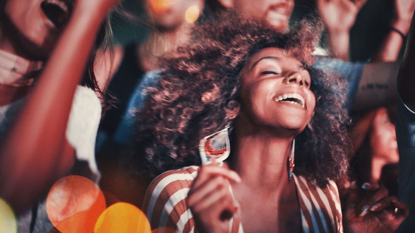 26 - singing in crowd