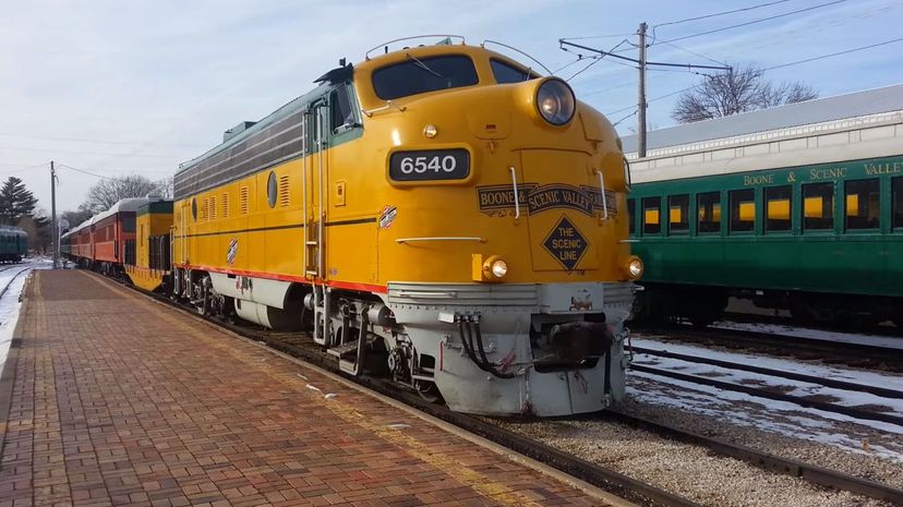 Boone &amp; Scenic Valley Railroad Santa Express