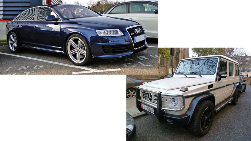 Audi RS6 or Mercedes G Class