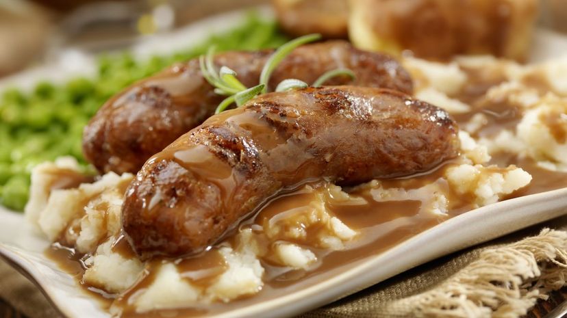 bangers and mash