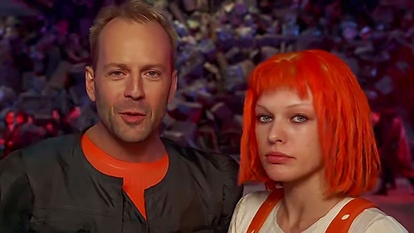 Bruce Willis and Milla Jovovich - The Fifth Element